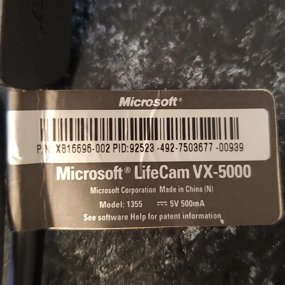 Microsoft LifeCam VX-5000